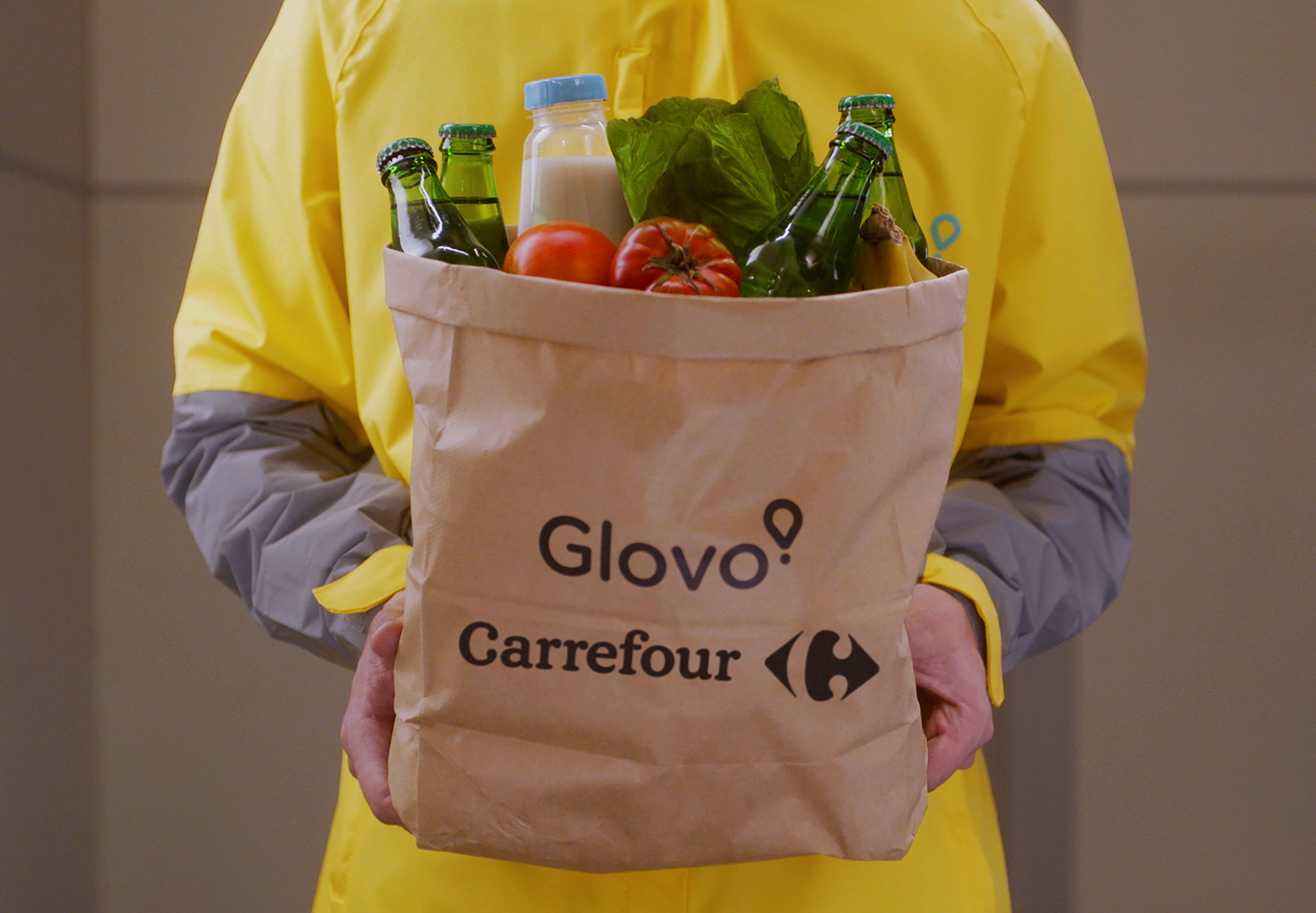 Carrefour y Glovo