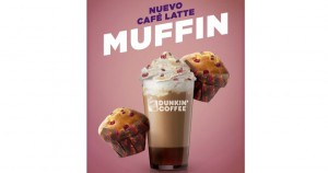 Dunkin Coffee Special Latte Muffin min