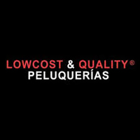 LOGO LOWCOST AND QUALITY PELUQUERIAS
