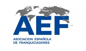 Logotipo de la Asociación Española de Franquiciadores AEF 1