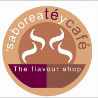 logo SABOREATE Y CAFÉ THE FLAVOUR SHOP