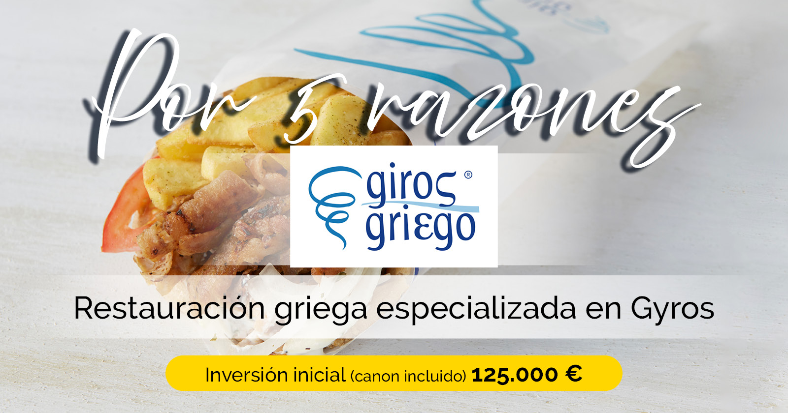 Por 5 Razones - Giros Griego